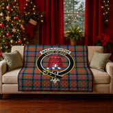 MacNaughton Ancient Tartan Crest Quilt